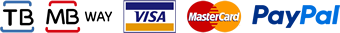 MB WAY, carte, PayPal ou virement bancaire.